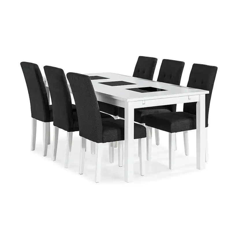 Matgrupp In Living Jasmin med 6 st Viktor Matstol