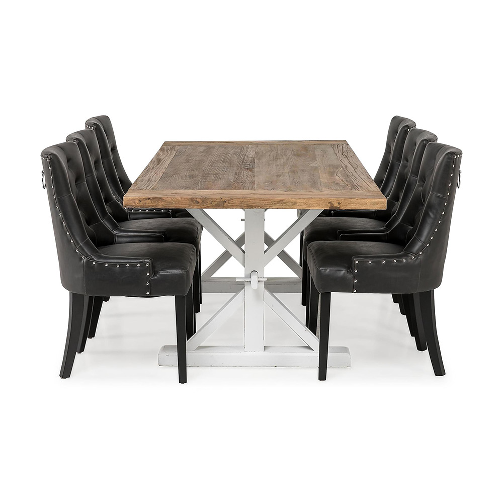 Matgrupp In Living Lyon 200 cm med 6 Tuva Fåtölj