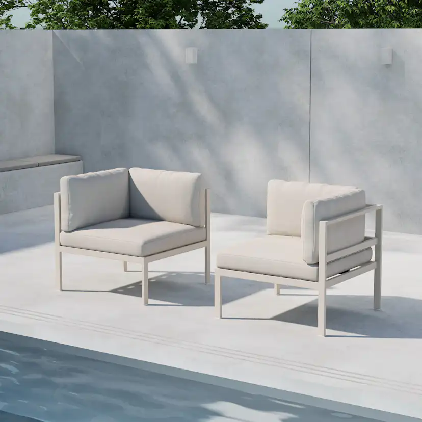 Soffmodul Venture Home Copacabana Hörn Utomhus