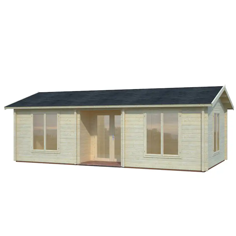 Fritidshus Palmako Anna 30,8 m² Komplett Stuga med Sadeltak