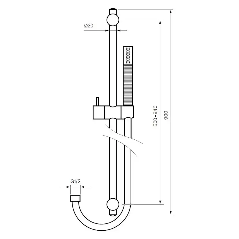 Duschset Tapwell DSO ZSAL300
