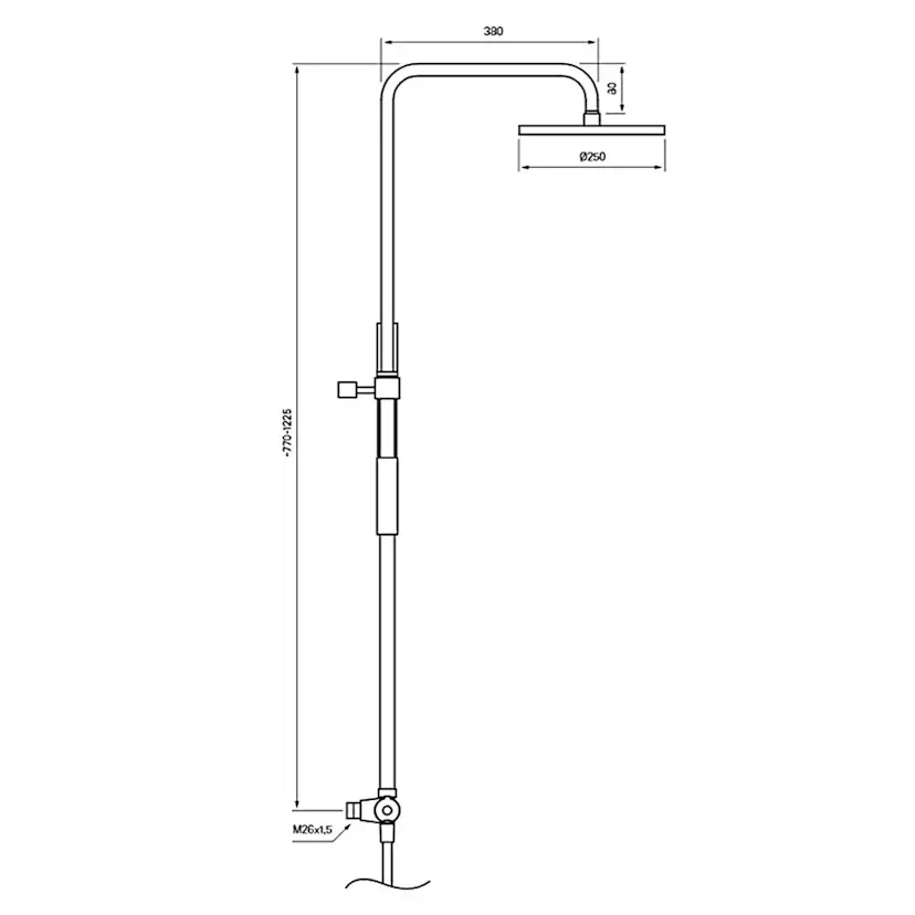 Badrumspaket Tapwell TVM7200-160, ARM071, TW800-400 och 74400