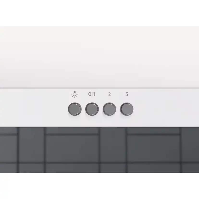 Köksfläkt Underbyggd Electrolux LFG425W 600 ExtractionTech Vit