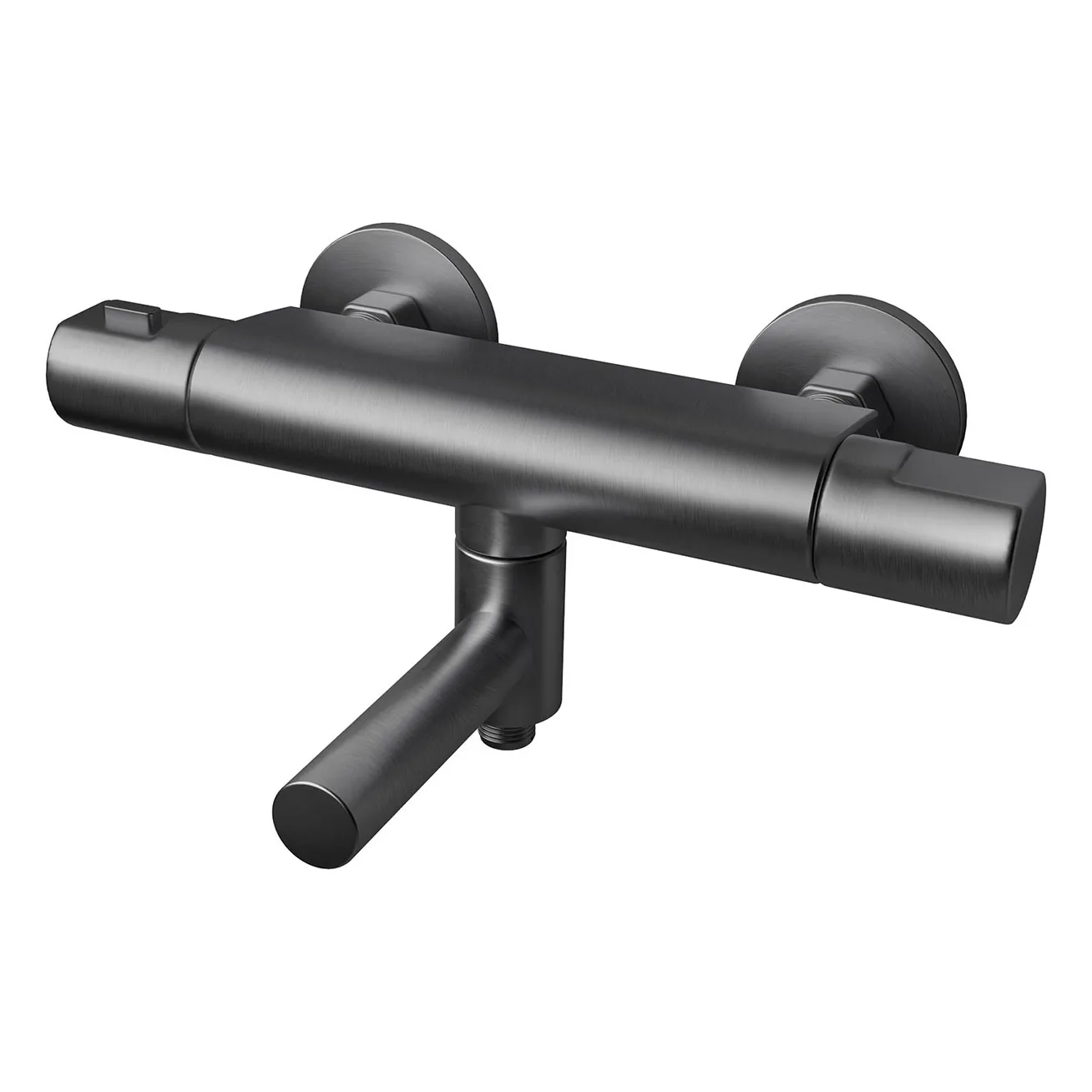 Brushed Black Chrome