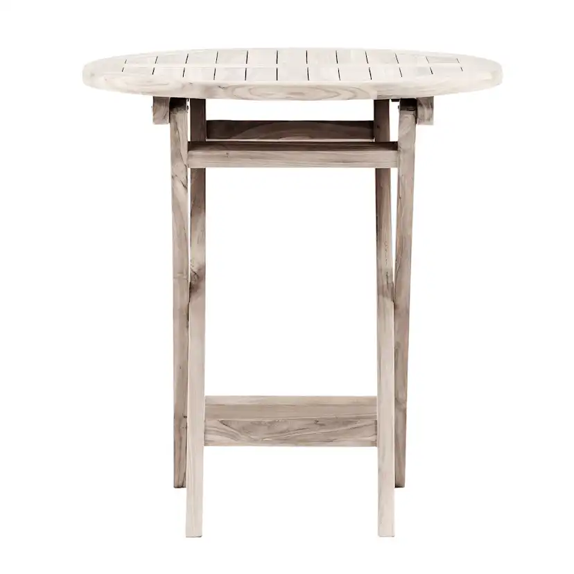 Cafébord Venture Home Kenya Ø70 Vittvättad