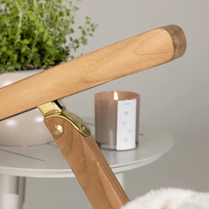 Solsäng Utomhus Venture Home Kenya Ställbar, Teak