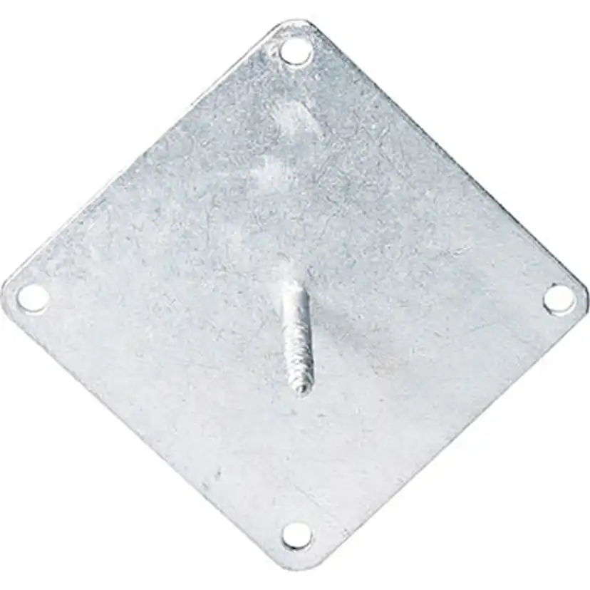 Fästplatta Jabo Fransk Skruv till Stolpar