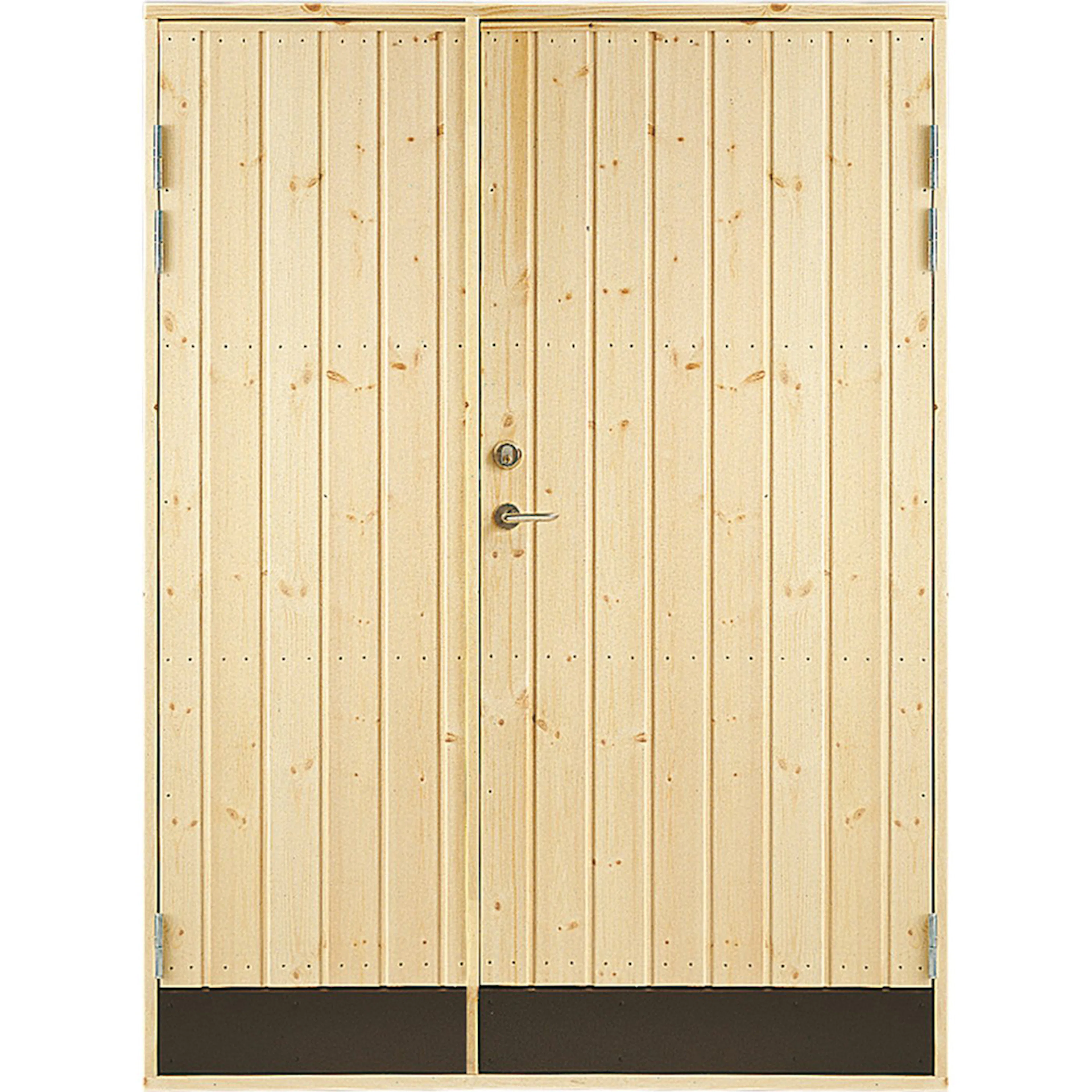 Dubbeldörr Jabo 18° Rak 15,3x19