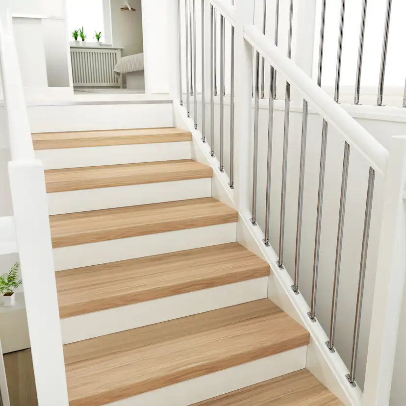 Trapprenovering Lundbergs Premium Obehandlad Ek Enkelsteg