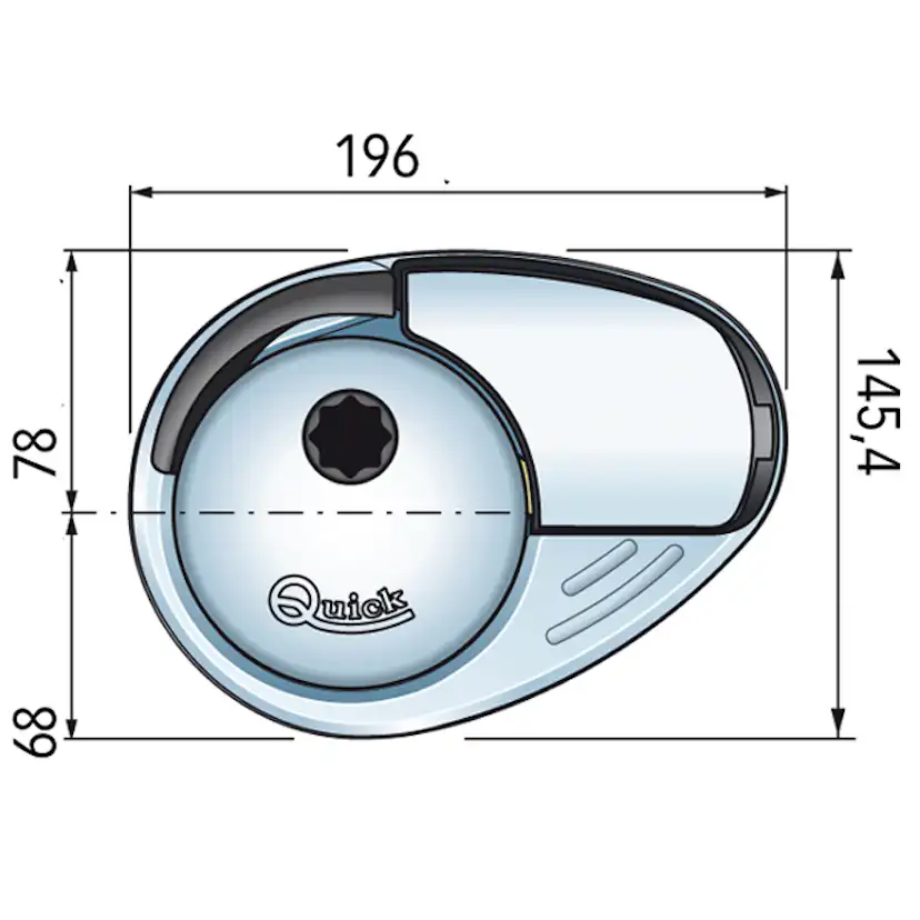 Ankarspel Quick Prince DP2E 800 W