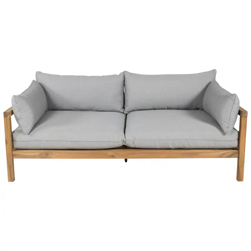 Loungesoffa Venture Home Moa Akacia/Grå, 2-Sits Utesoffa med Dyna