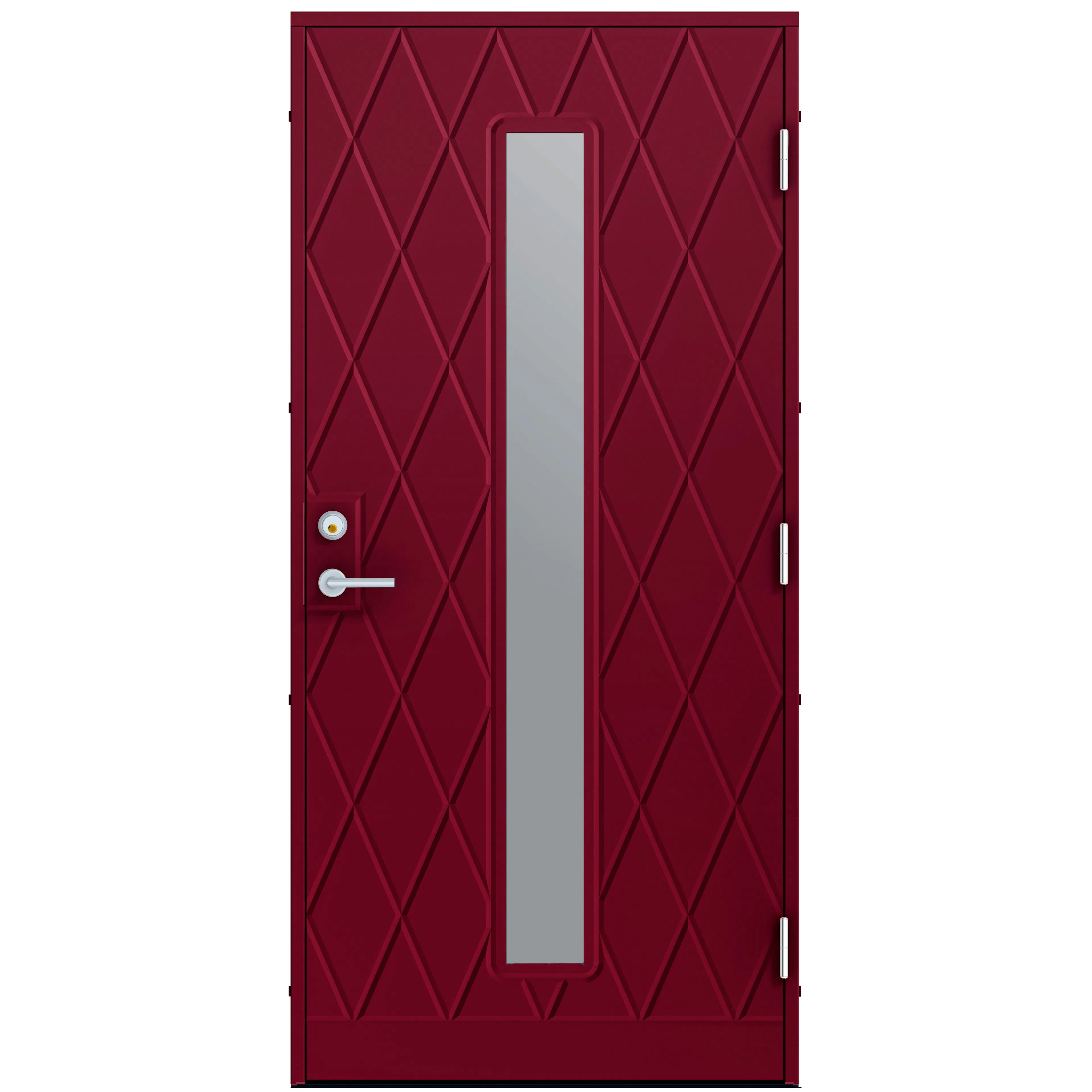 Ytterdörr Diplomat Vilda Klarglas