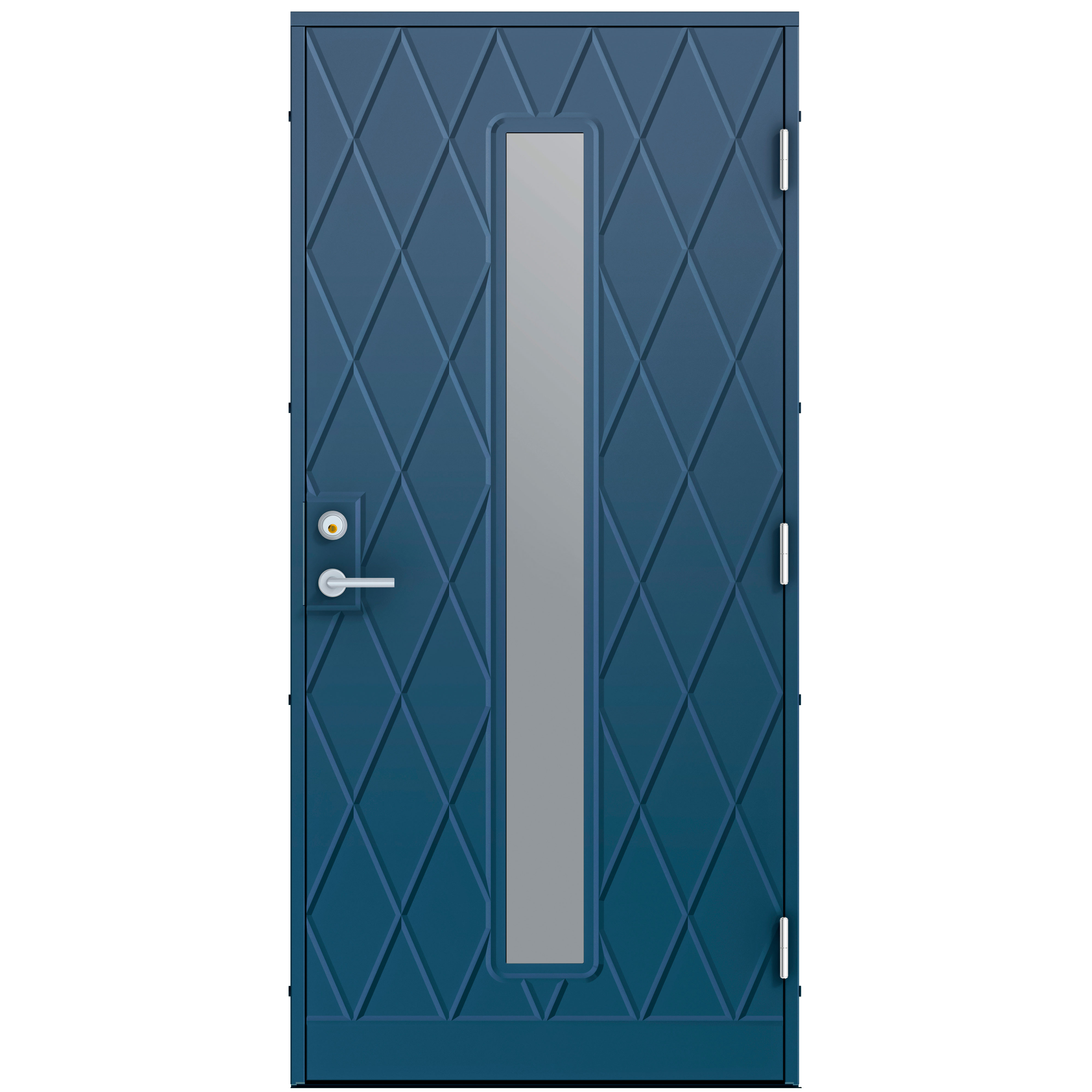 Ytterdörr Diplomat Vilda Klarglas