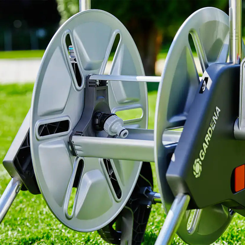 Slangvagn Gardena AquaRoll M Metall