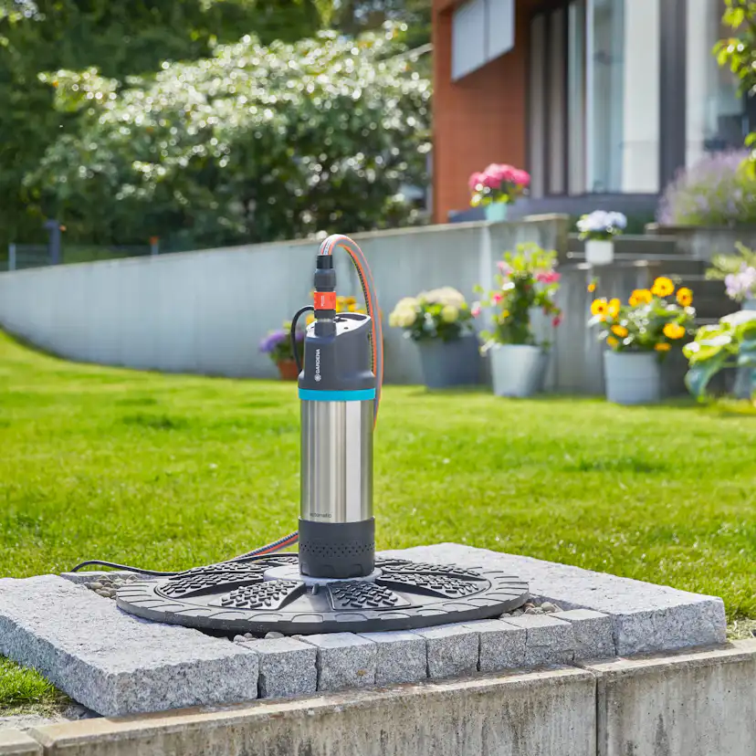 Dränkbar Tryckpump Gardena 6100/5 Inox Auto