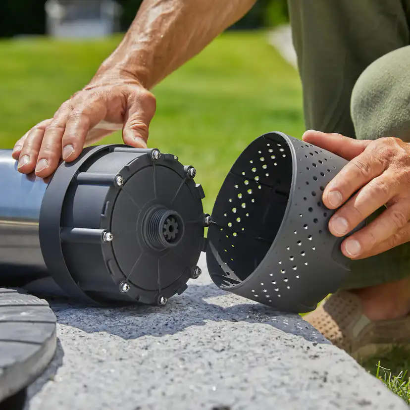 Dränkbar Tryckpump Gardena 6100/5 Inox Auto