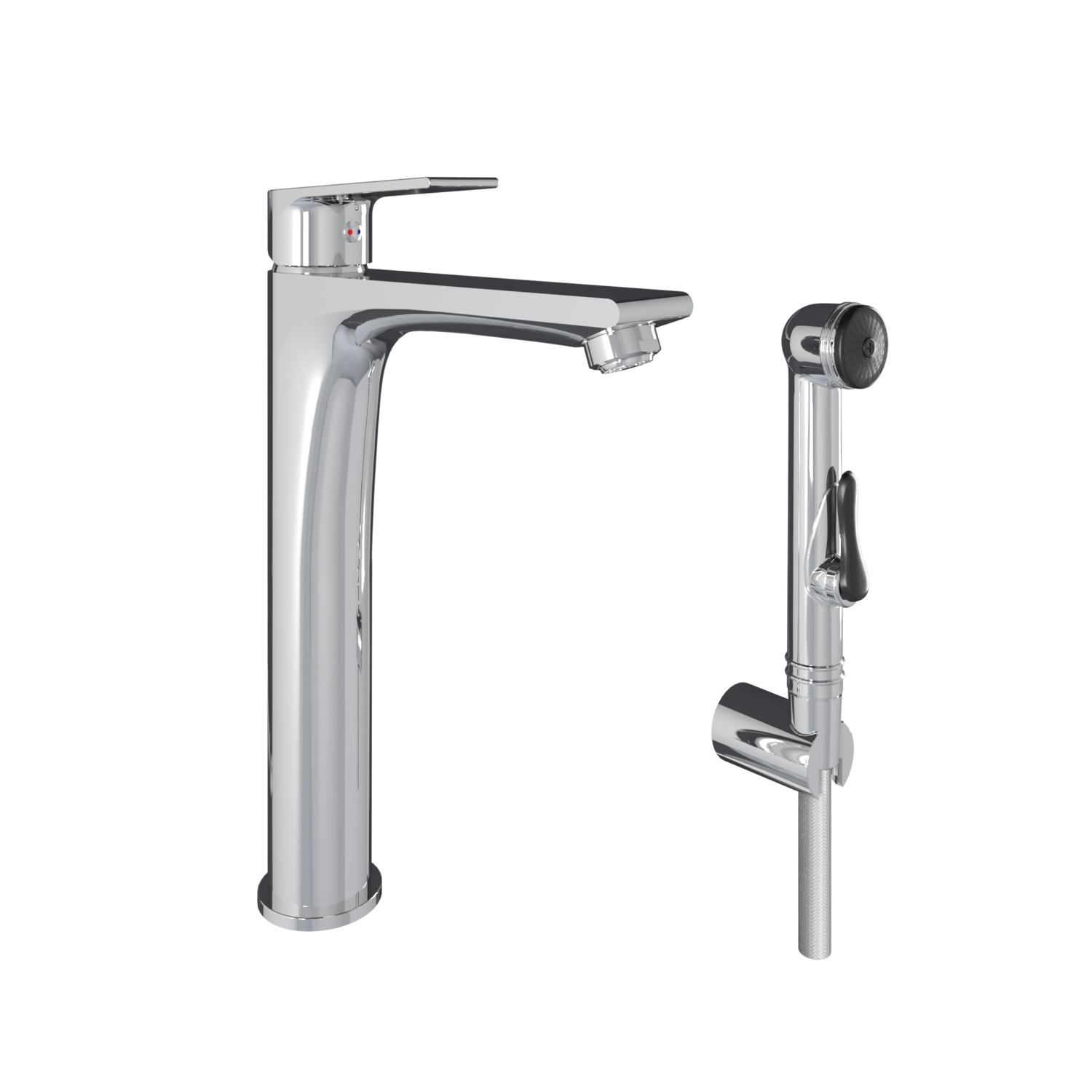 Tvättställsblandare Svedbergs Halde Fristående med Handdusch