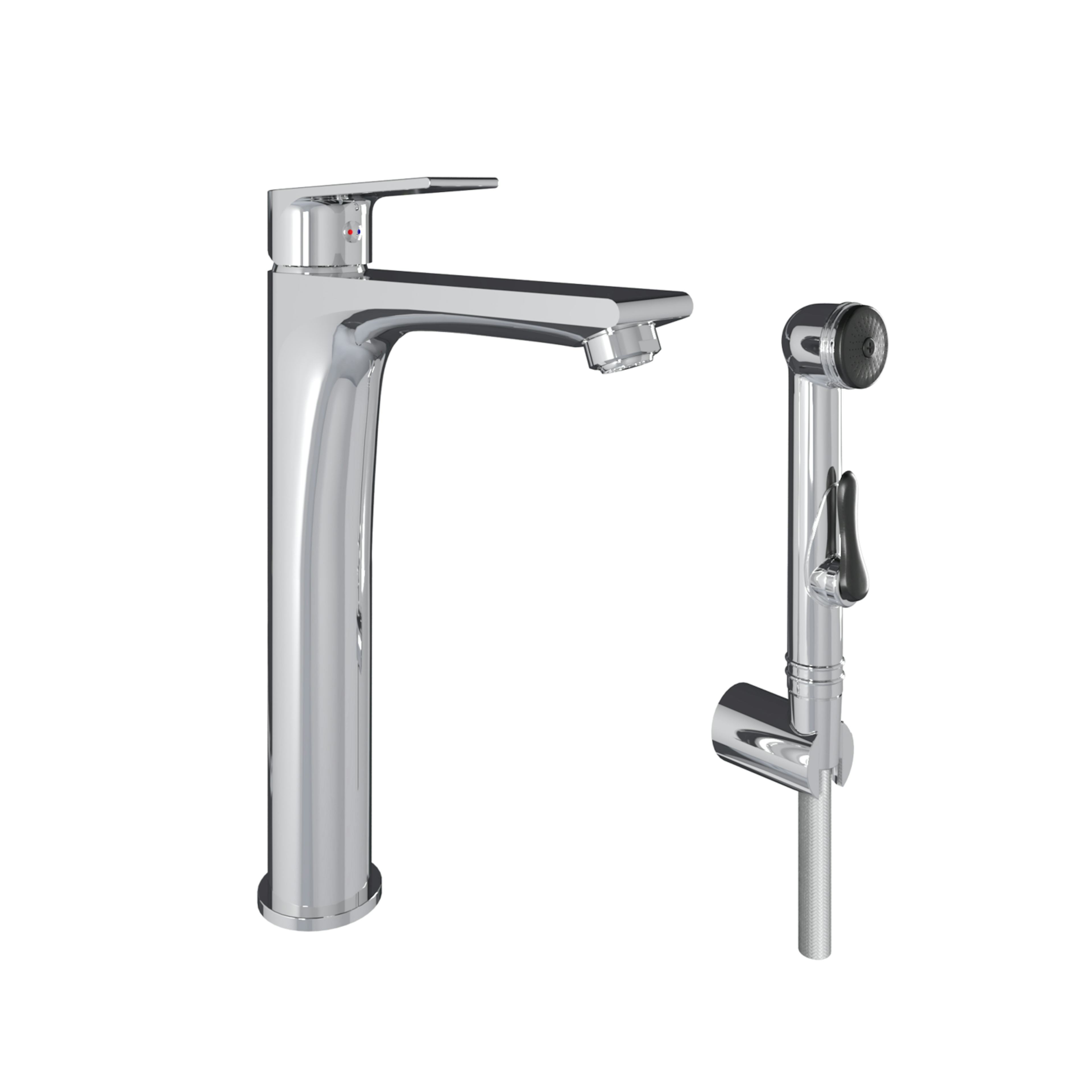 Tvättställsblandare Svedbergs Halde Fristående med Handdusch