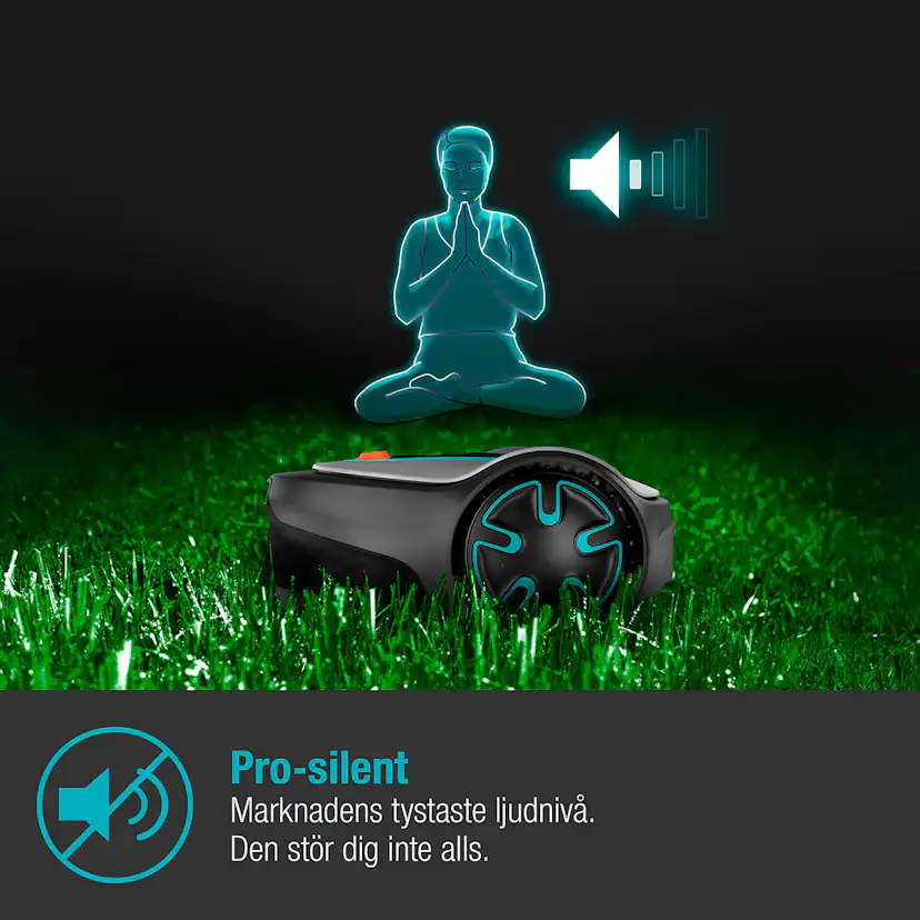 Robotgräsklippare Gardena Sileno Minimo 500