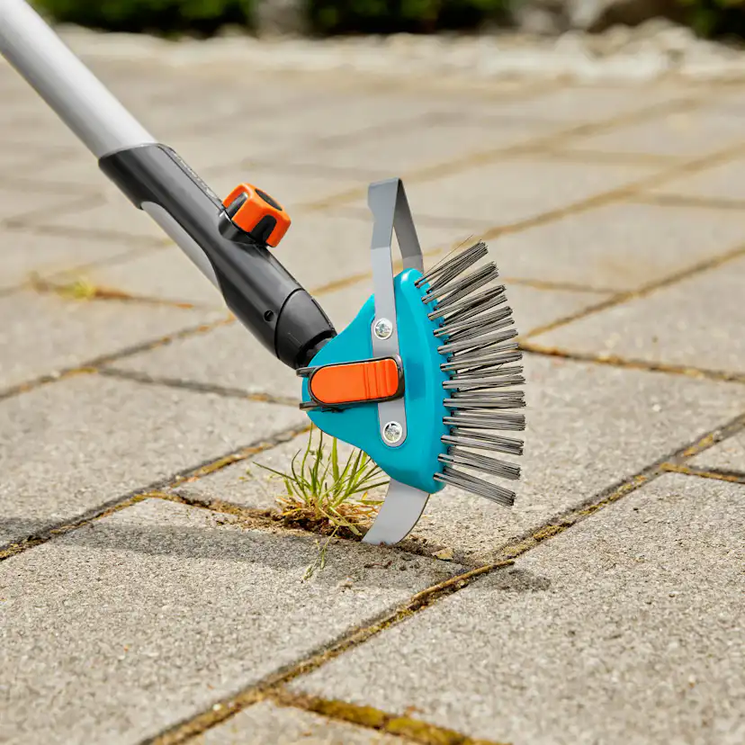 Ogräsjärn/Plattrensare/Fogborste Gardena CS 3i1