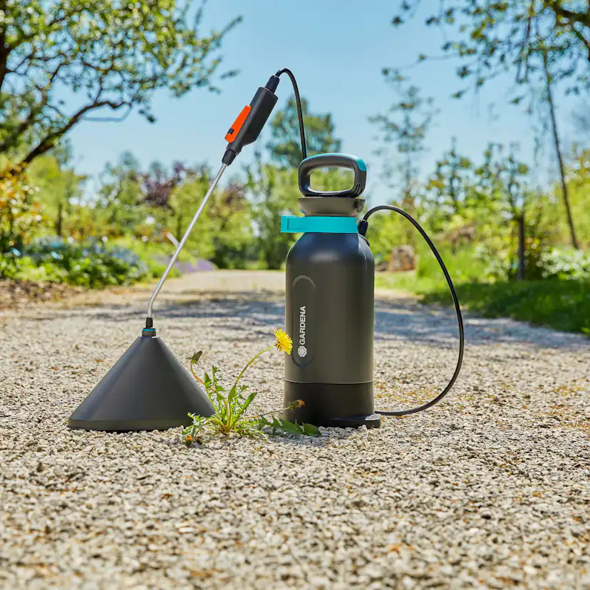 Sprutkon Gardena för Tryckspruta