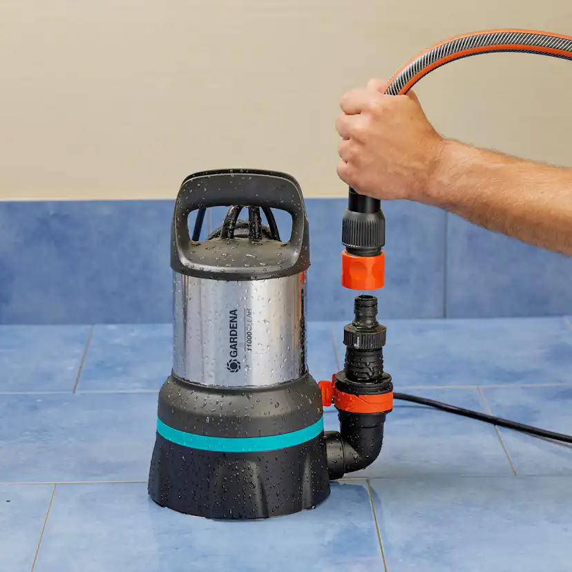 Dränkbar Pump Gardena 11000 för Rent Vatten