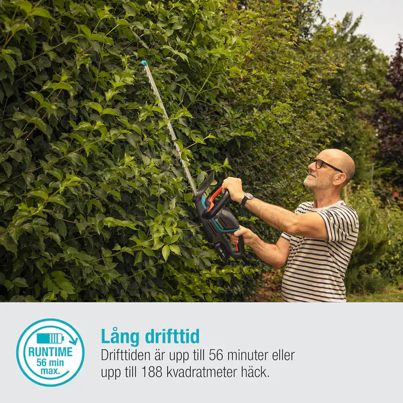 Häcksax Gardena ComfortCut 60/18V P4A utan Batteri