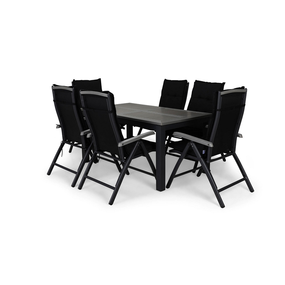 Matgrupp Utomhus Comfort Garden Monaco 152-210 Lyx 6 inkl. Dynor