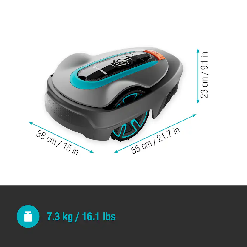 Robotgräsklippare Gardena Smart Sileno City 600 Lona