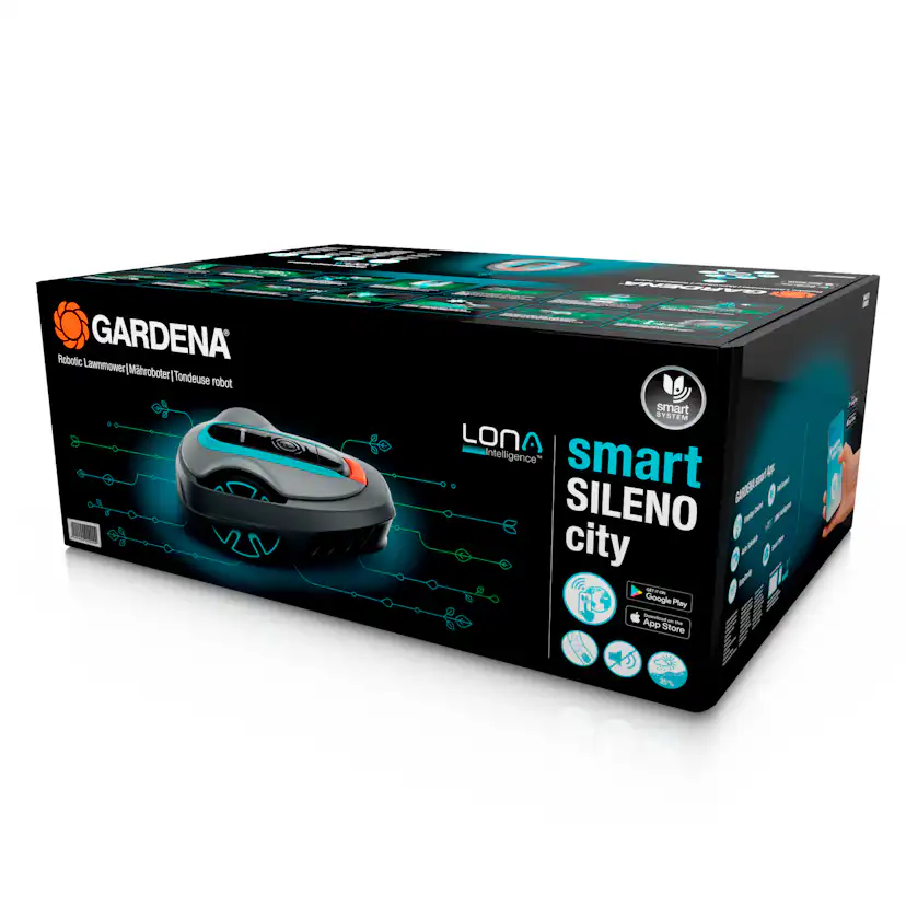 Robotgräsklippare Gardena Smart Sileno City 600 Lona
