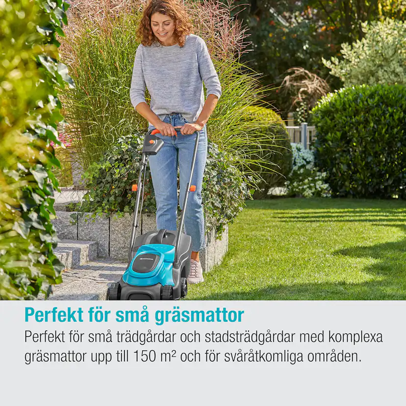 Batterigräsklippare Gardena PowerMax 30/18V P4A med Batteri och Laddare