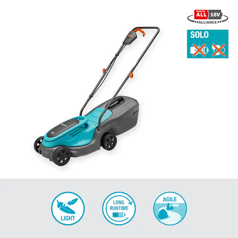 Batterigräsklippare Gardena PowerMax 30/18V utan Batteri och Laddare