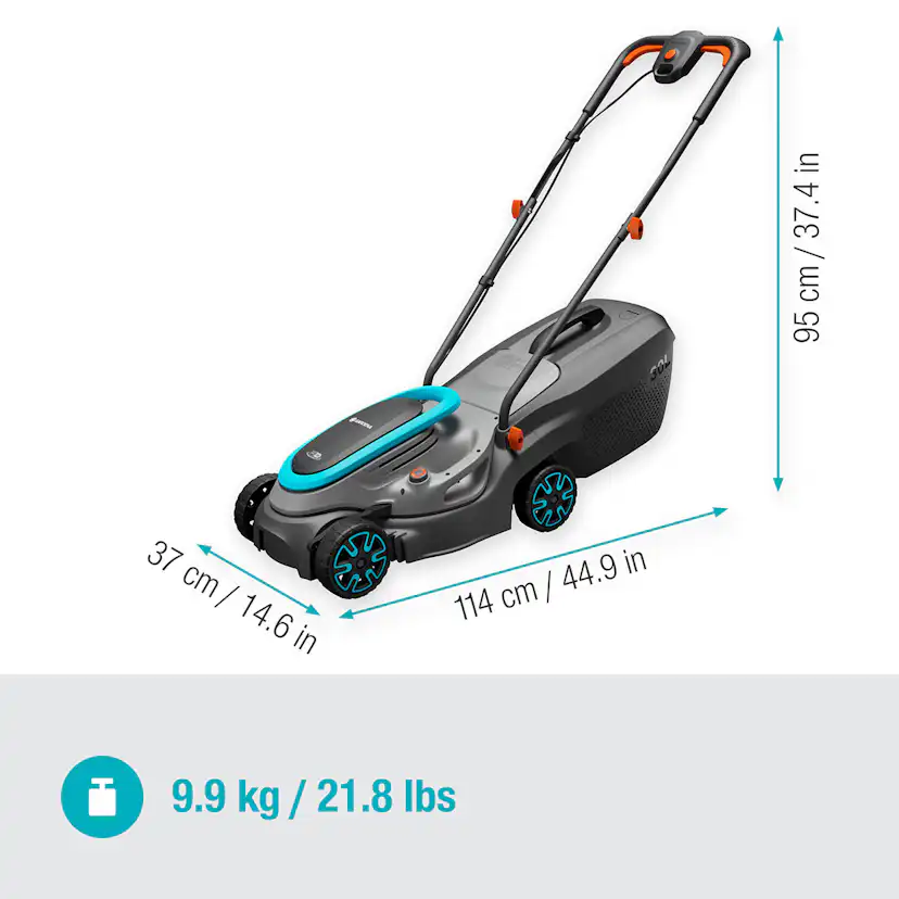 Batterigräsklippare Gardena PowerMax 32/18V P4A utan Batteri och Laddare