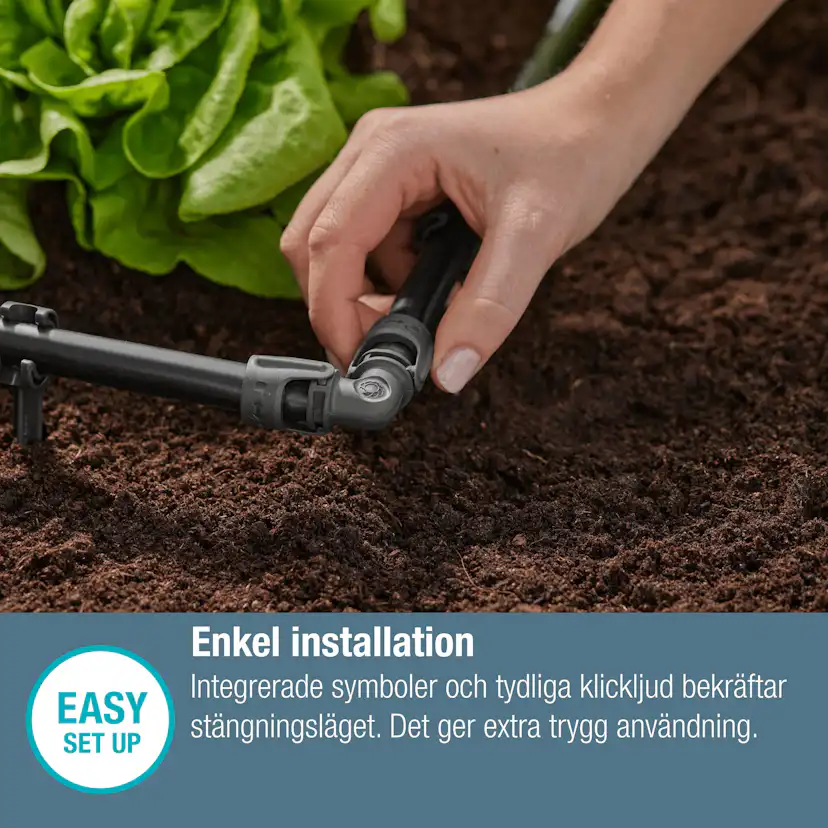 L-koppling Gardena Micro-Drip 13 mm