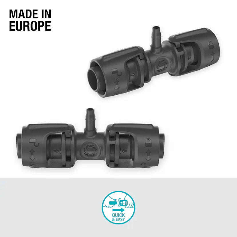 T-koppling Gardena Micro-Drip 1/2"-3/16"