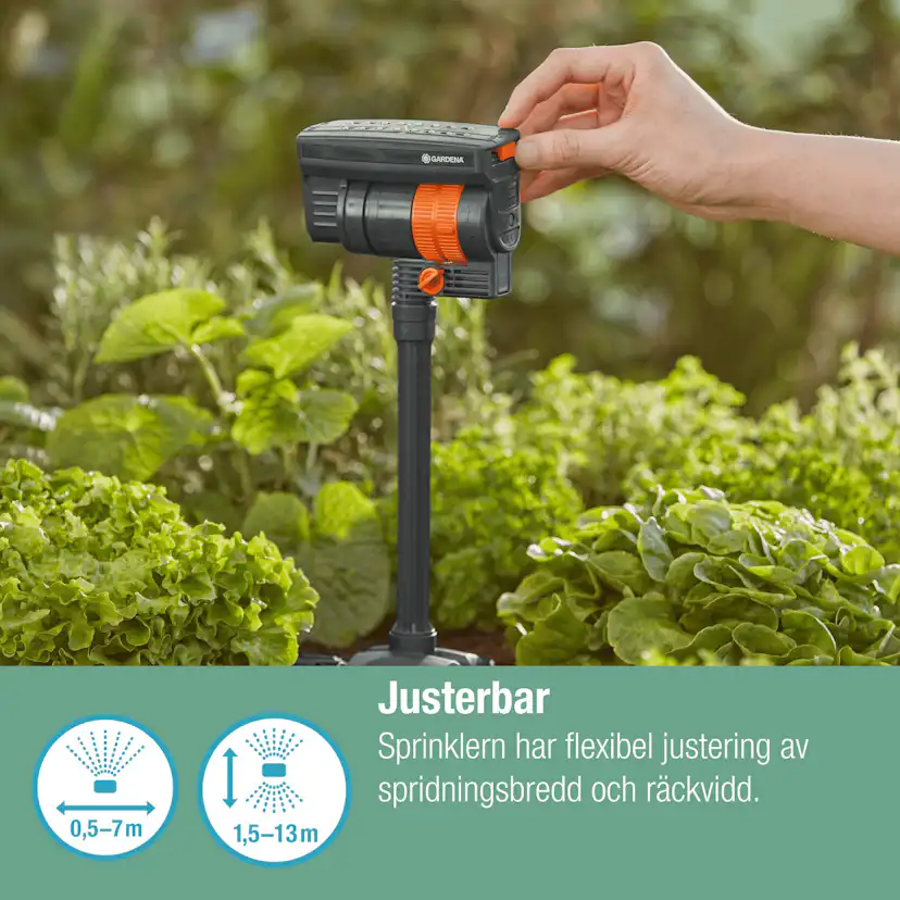 Förlängningsrör Gardena Micro-Drip för Rektangulärspridare OS 90