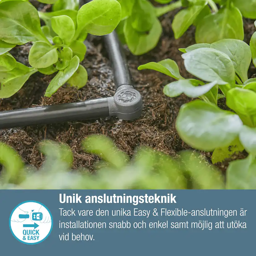 L-koppling Gardena Micro-Drip 4,6 mm
