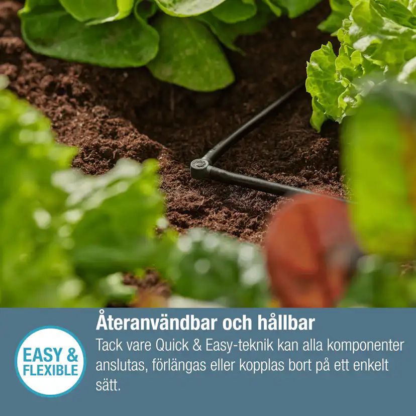 L-koppling Gardena Micro-Drip 4,6 mm