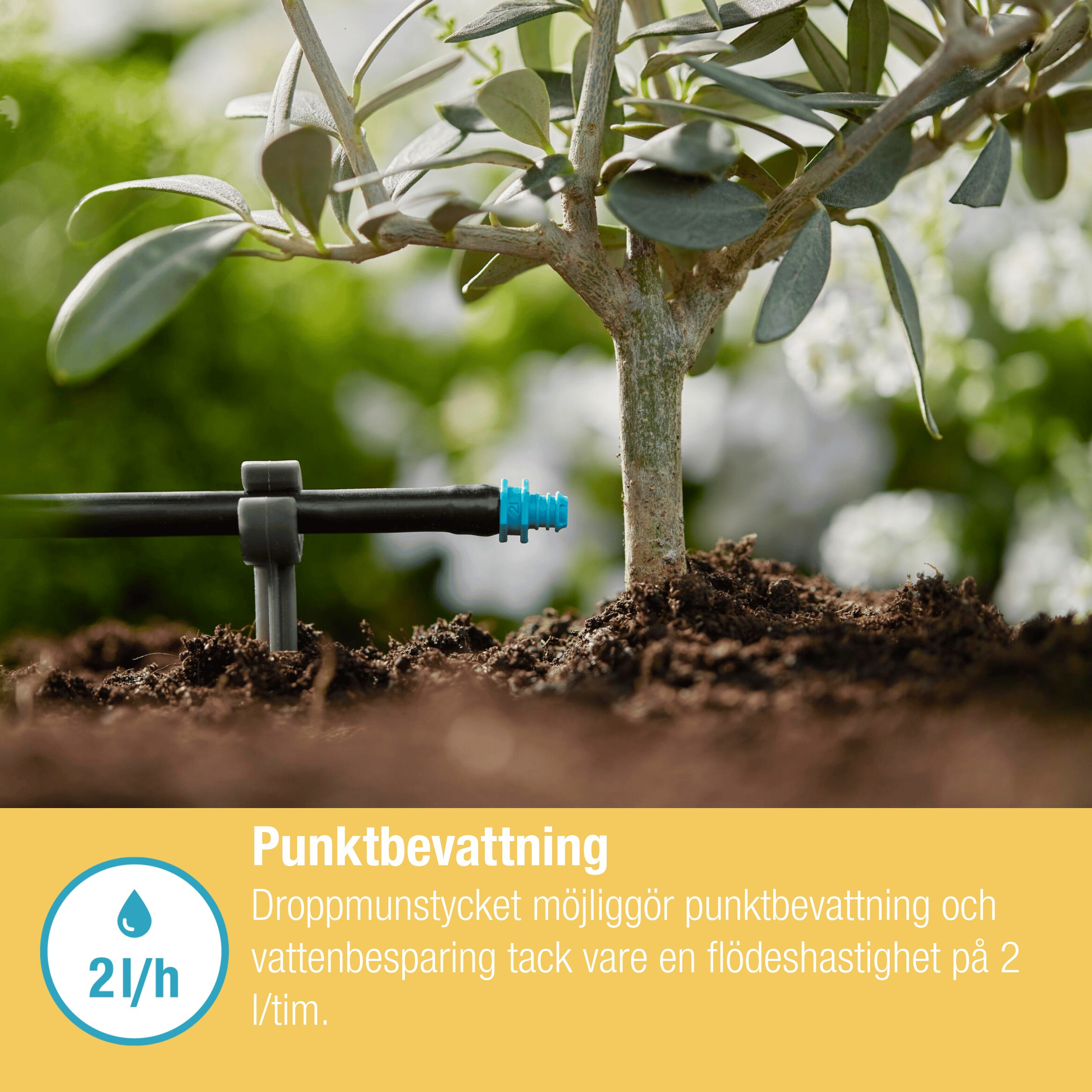 Droppspridare Gardena Micro-Drip 2 l/h