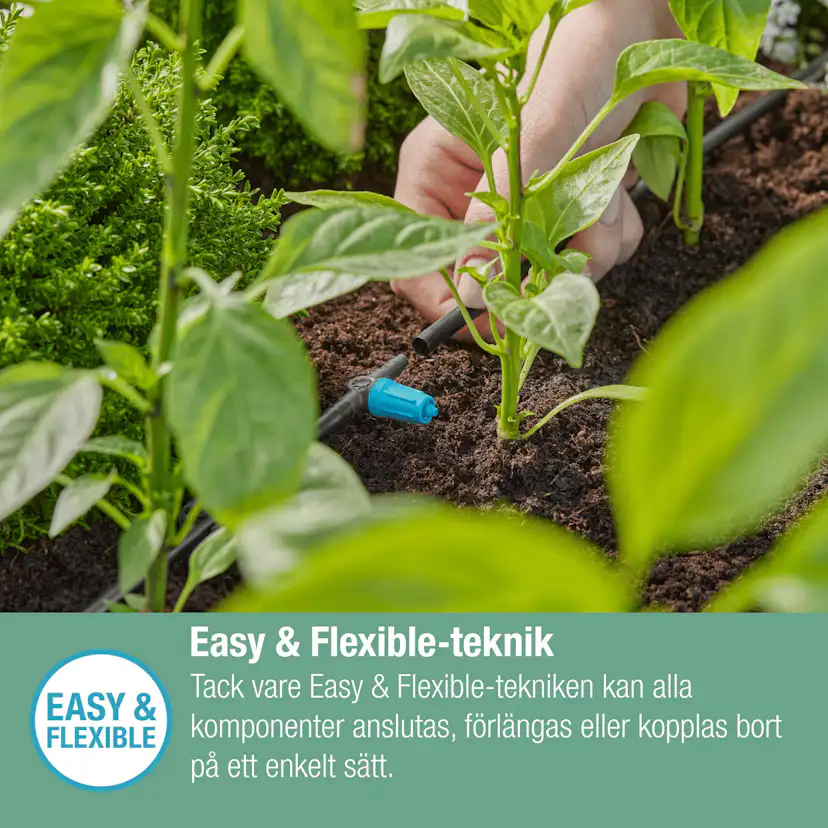 Droppspridare Gardena Micro-Drip Inline Ställbar