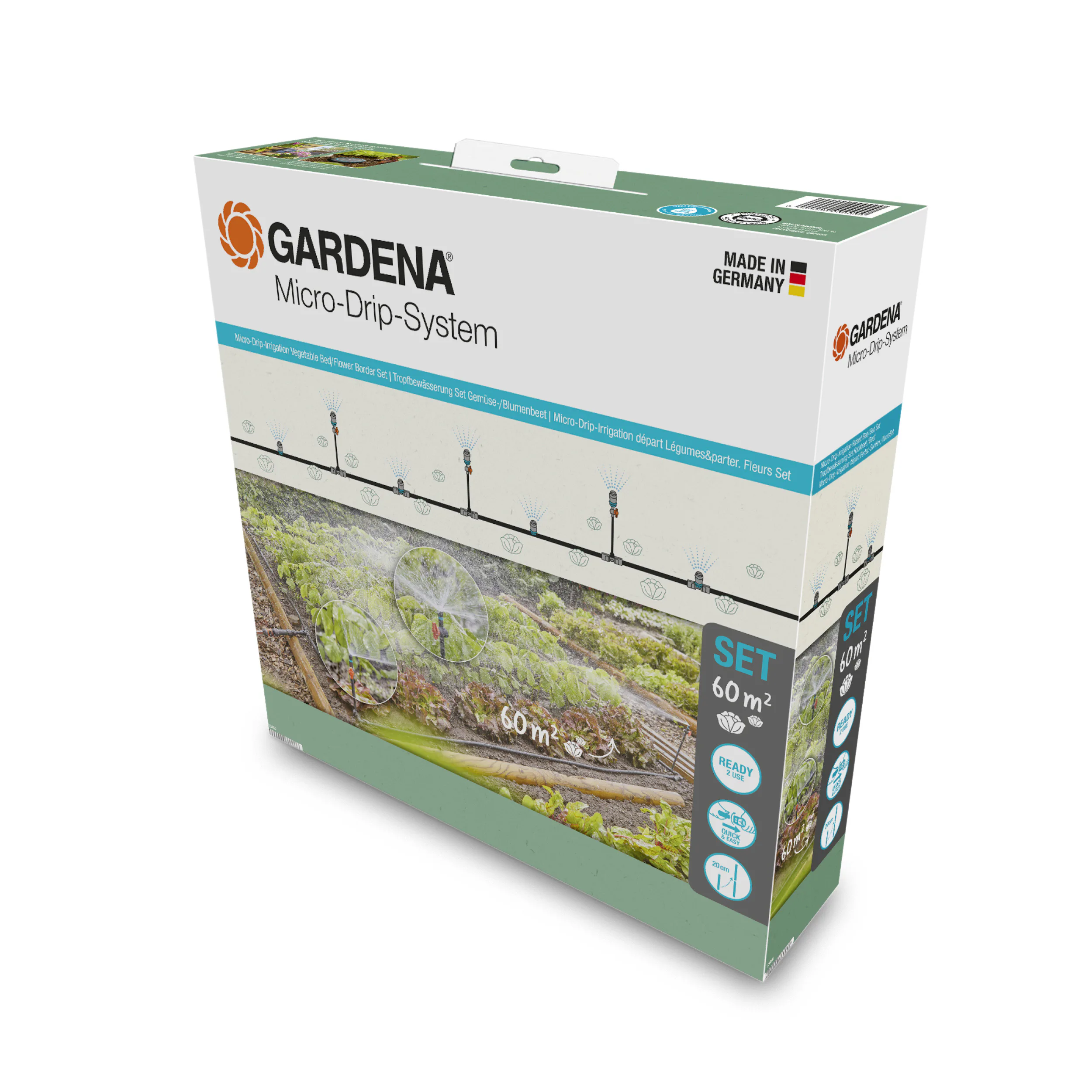 Bevattningsset Gardena Micro-Drip Blom/Köksträdgårdar