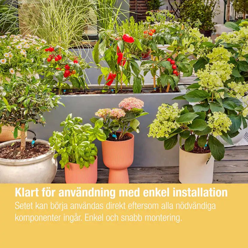 Startset Gardena Micro-Drip Terrass 30 Plantor