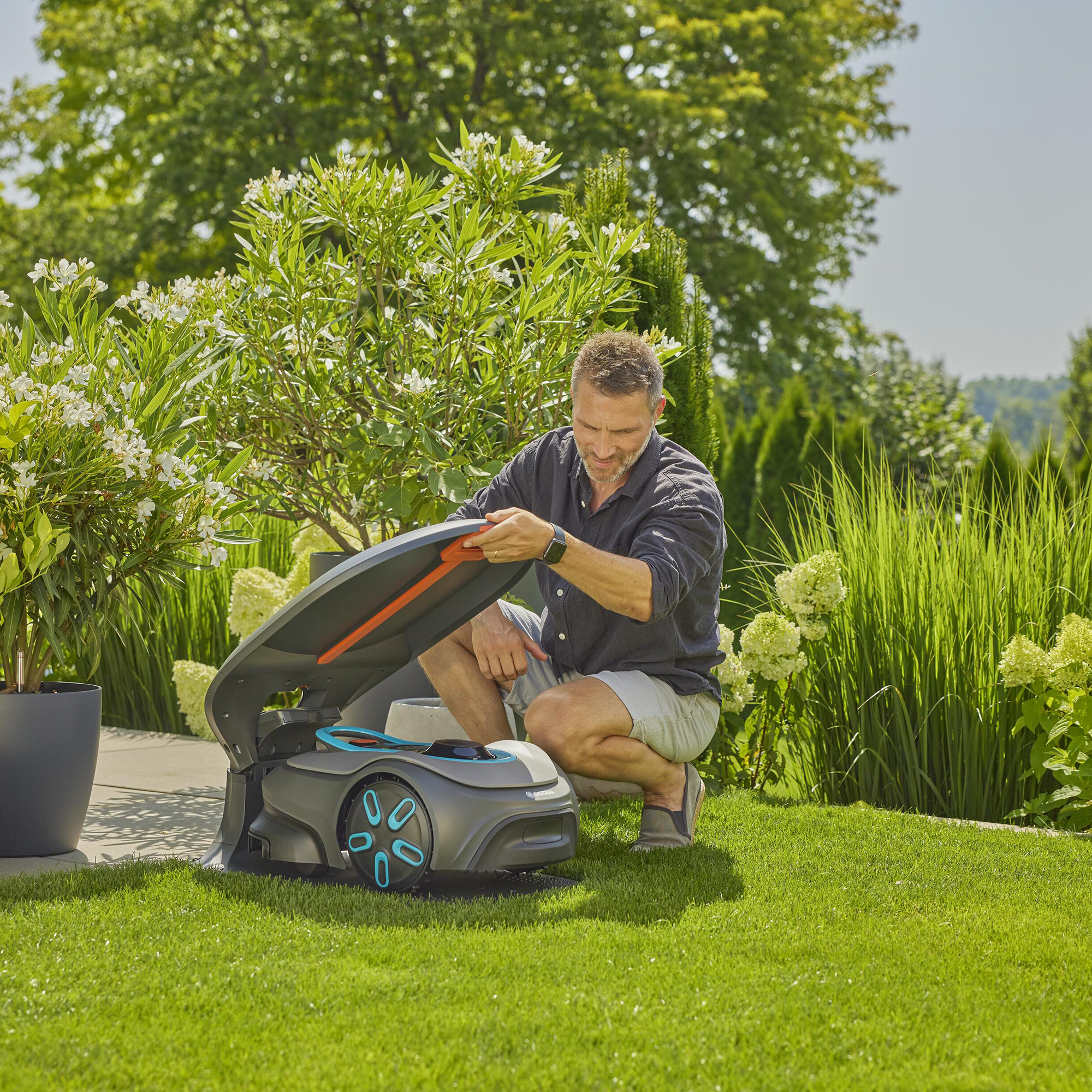 Hus Gardena Till Robotgräsklippare Max & Sileno Free