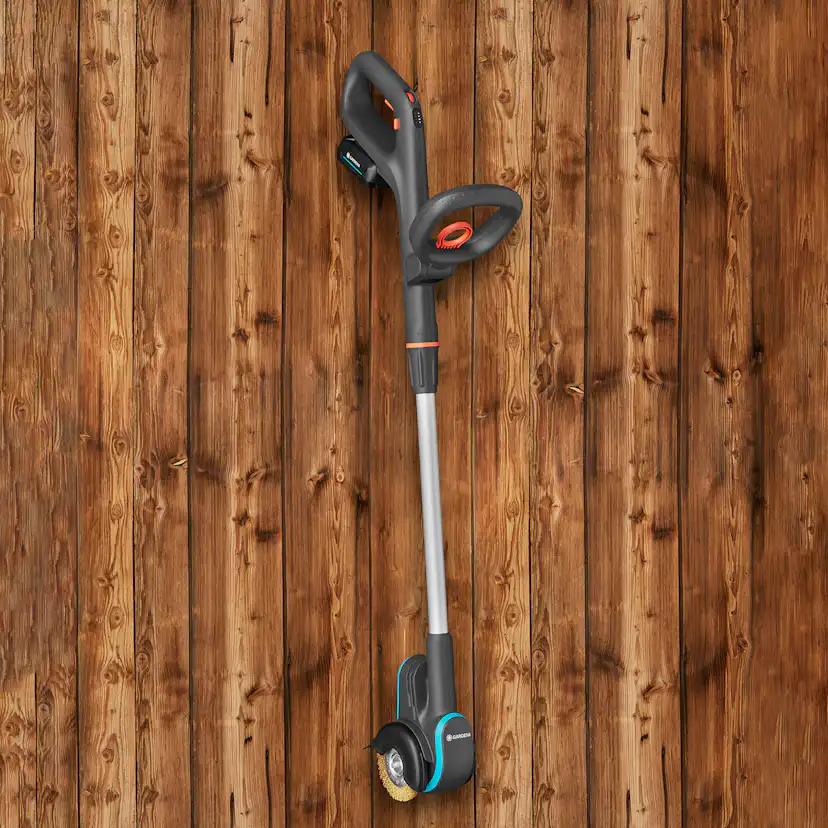 Plattrensare Gardena Batteridriven EasyWeed exkl Batteri