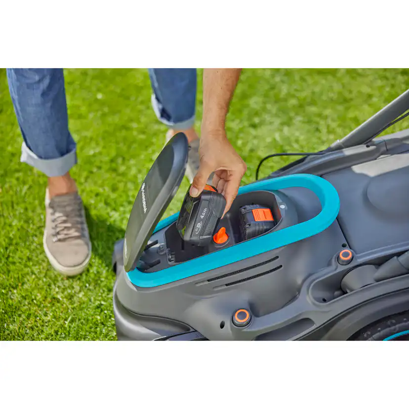 Gräsklippare Gardena PowerMax Duo 46/36V Set 4.0