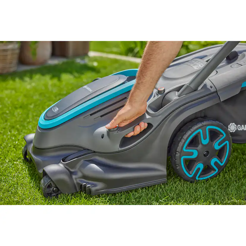 Gräsklippare Gardena PowerMax Duo 46/36V Set 2.5