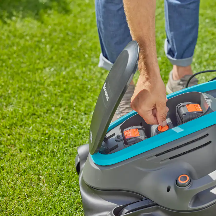 Gräsklippare Gardena PowerMax Duo 46/36V Utan Batteri & Laddare