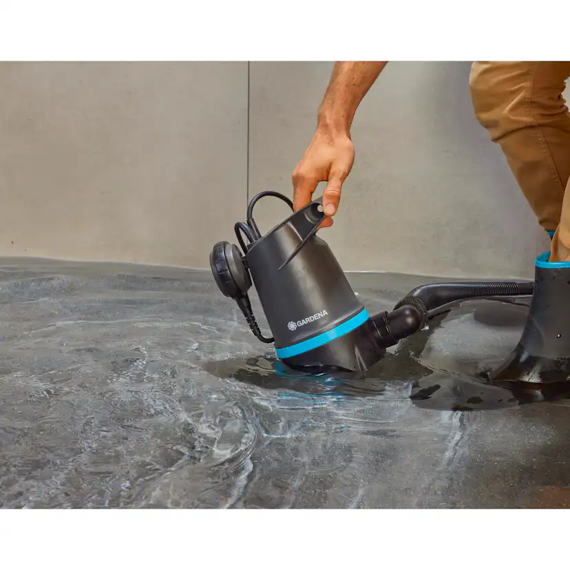 Spillvattenpump Gardena Basic 20000 För Rent & Smutsigt Vatten