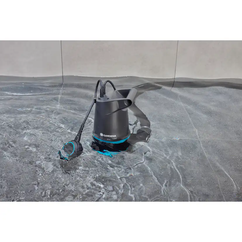 Spillvattenpump Gardena Basic 20000 För Rent & Smutsigt Vatten