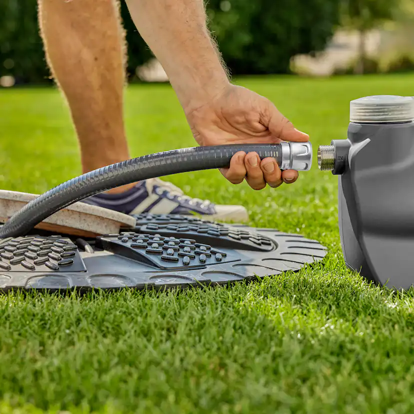 Sugslang Gardena 25 mm 7 m 1" Med Backventil